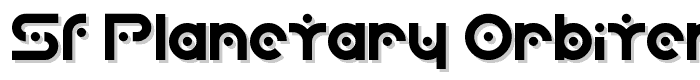 SF Planetary Orbiter font
